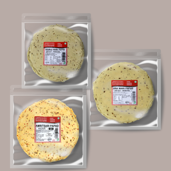 3 in 1 Regional Papad Combo – Punjabi | Amritsari | Sindhi