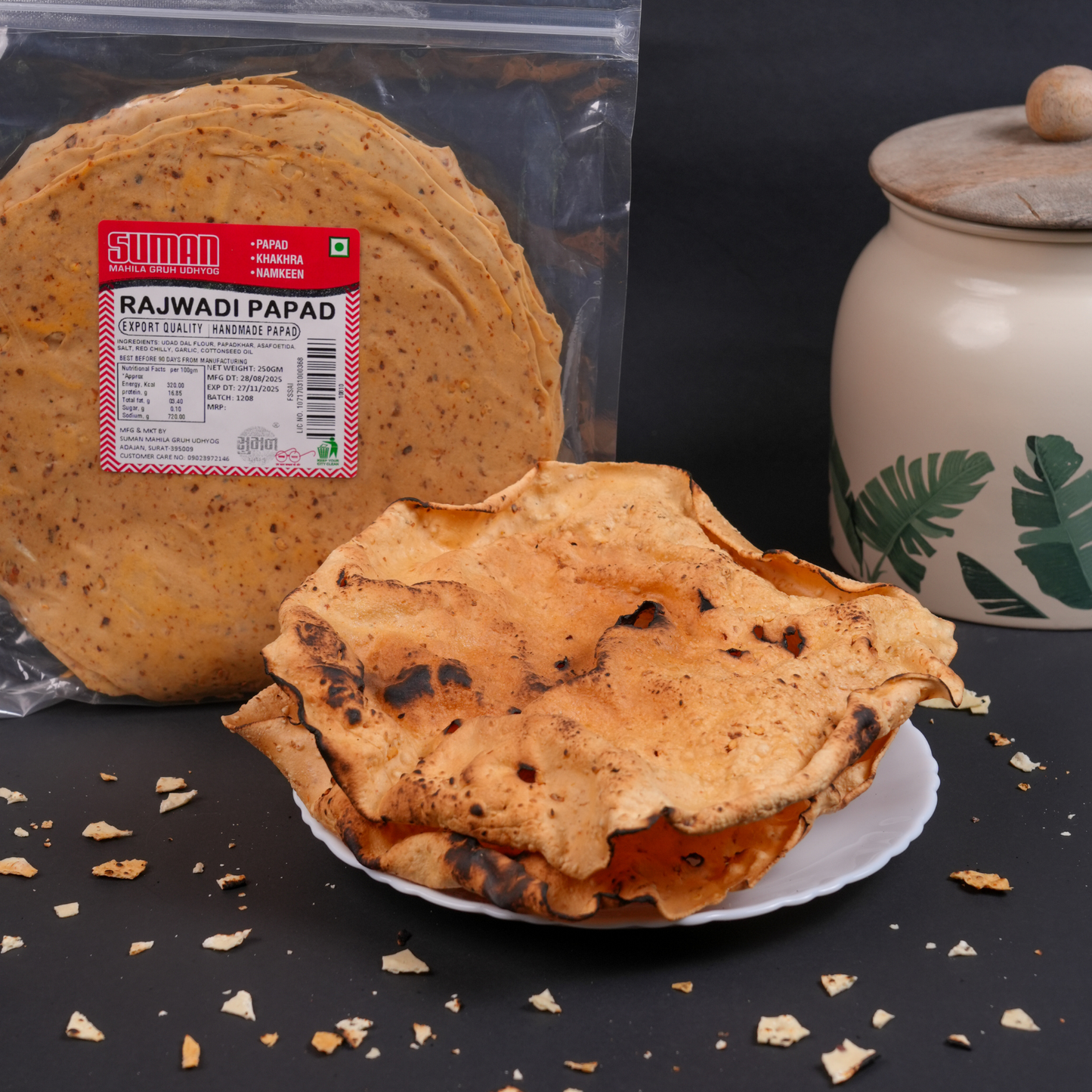 Handmade Rajwadi Papad