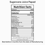 Handmade Sugarcane juice/Sweet & Spicy Papad
