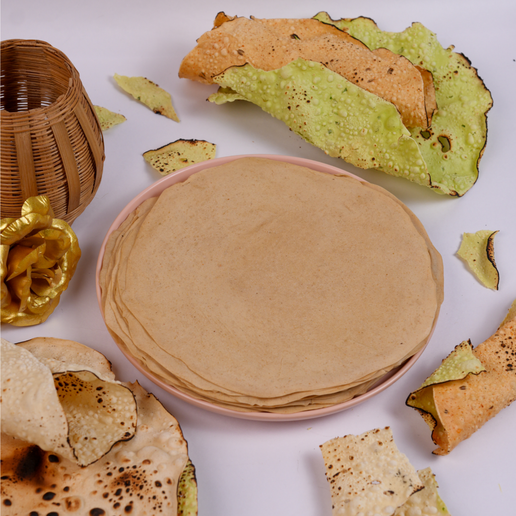 Handmade Sugarcane juice/Sweet & Spicy Papad