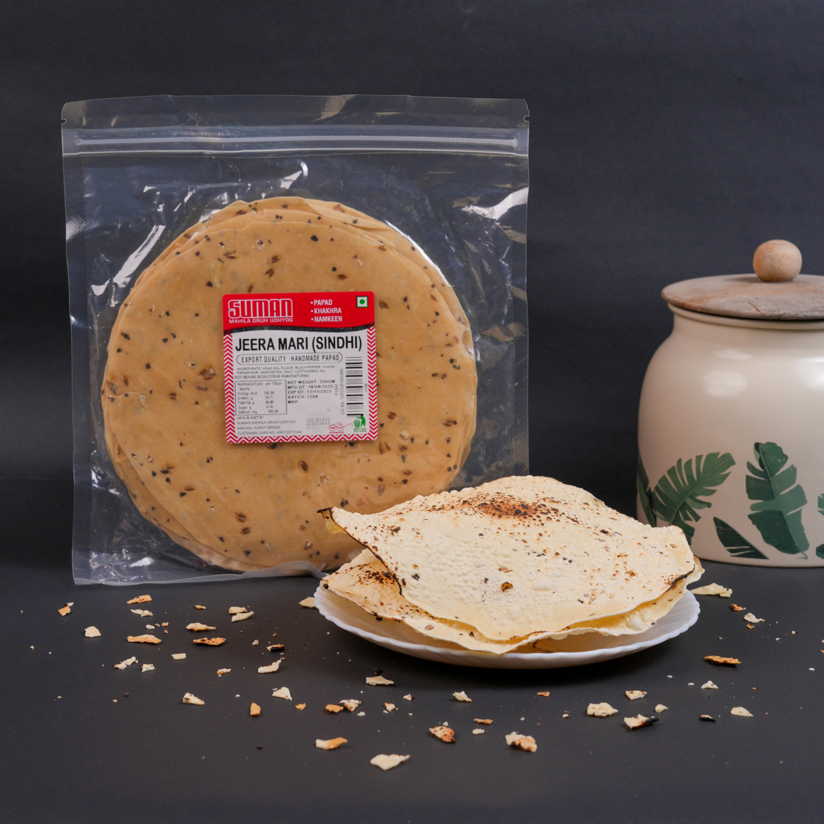 Handmade Jira Mari/Sindhi Papad