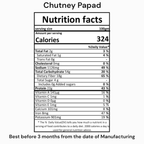 Handmade Chutney Papad