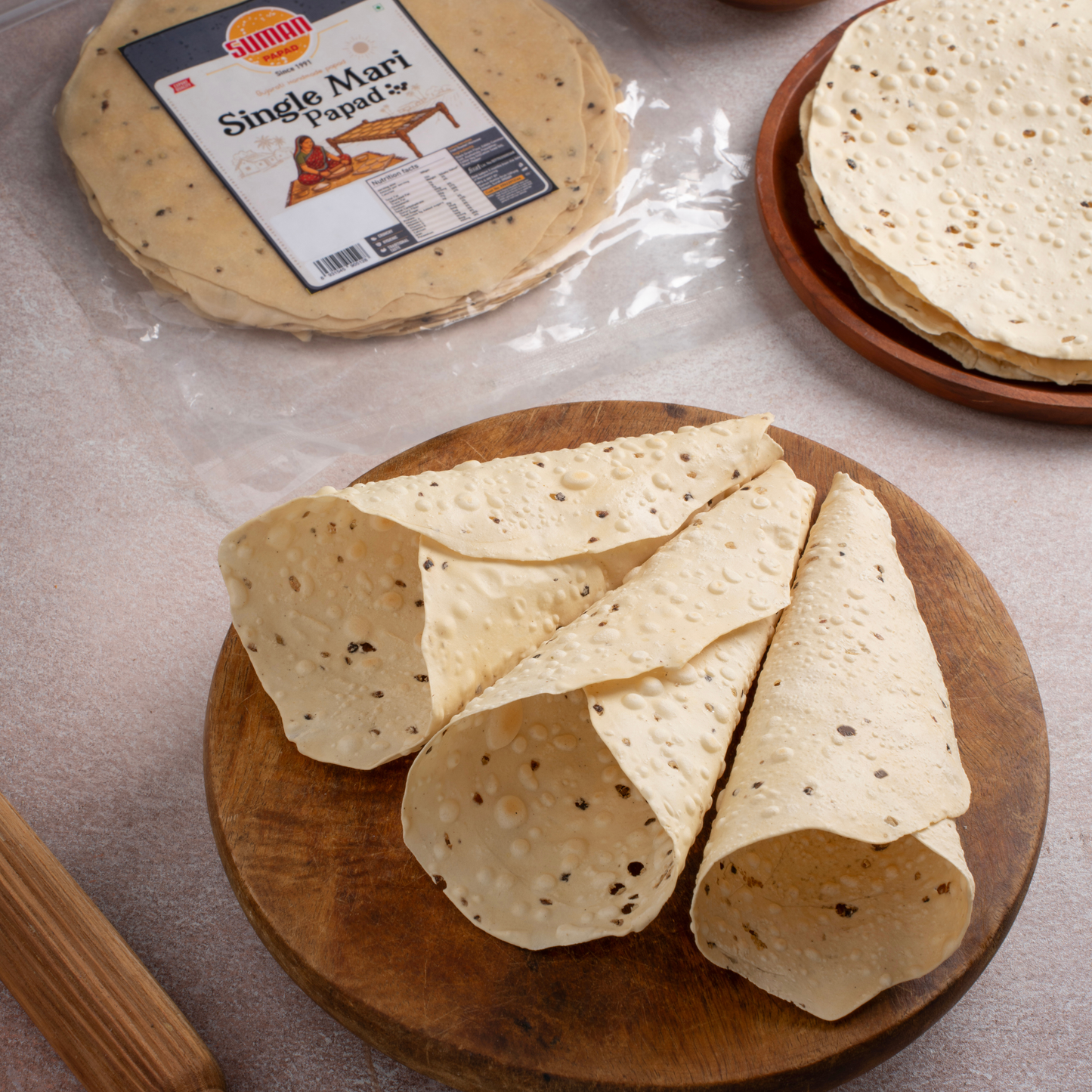Handmade Single Mari Papad