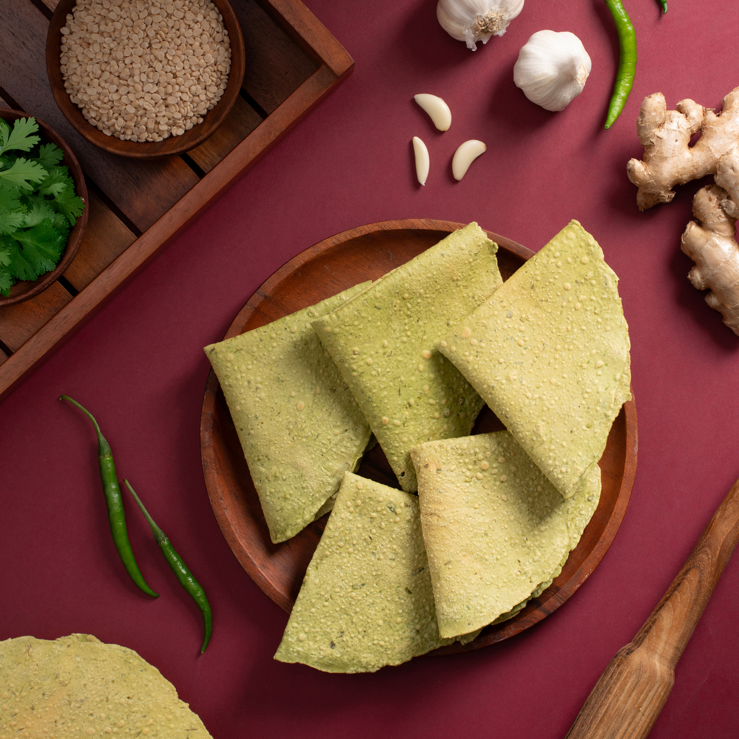 Handmade Chutney Papad