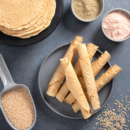 Handmade White Chilli Papad